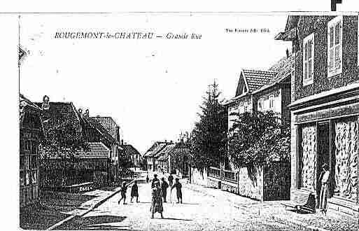 Ville de ROUGEMONTLECHATEAU Carte postale ancienne